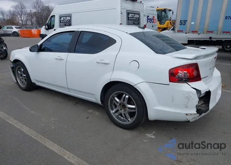 2012 Dodge Avenger Se z USA, uszkodzony, nr VIN 1C3CDZAG7CN291142
